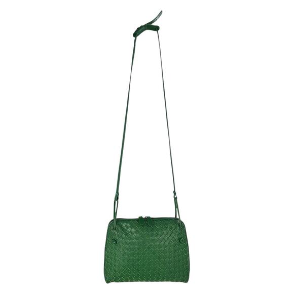 Bottega Veneta Intrecciato Leather Crossbody Bag - Picture 1 of 8